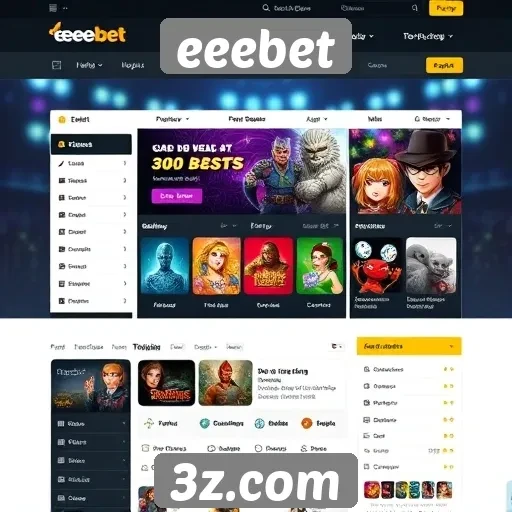 Avaliação da interface do usuário do site eeebet